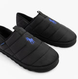 Polo Ralph Lauren EVERETT Mens Slippers Black Rc Nylon/Royal