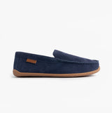Polo Ralph Lauren BRENAN Logo Mens Dress Suede Slippers Navy