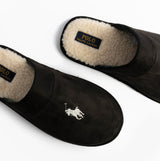 Polo Ralph Lauren KLARENCE Mens Mule Slippers Blackwatch/Cream