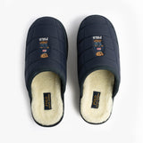 Polo Ralph Lauren READ BEAR Mens Mule Slippers Navy