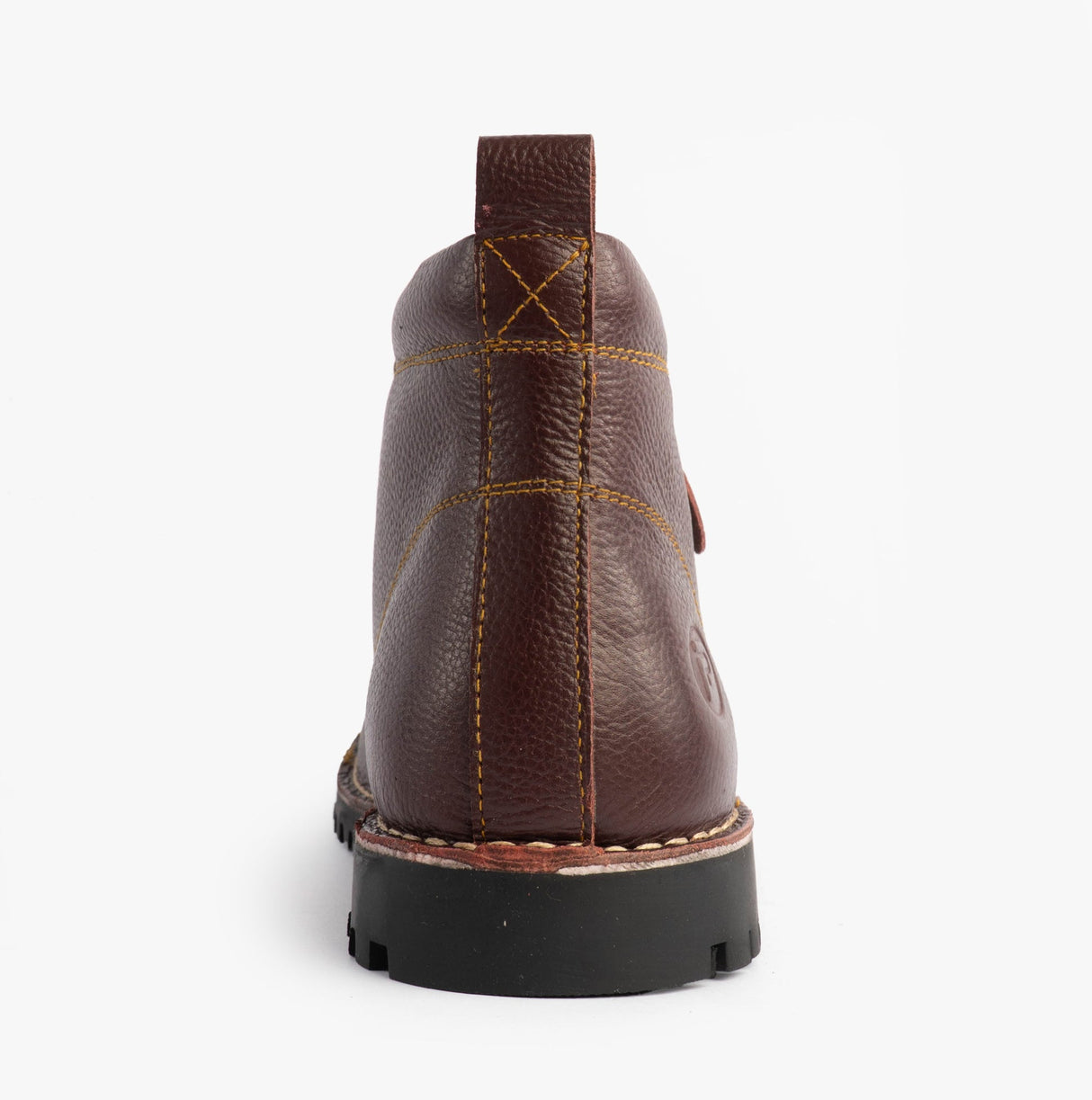 Popps 1961 MOD Mens Leather Monkey Boots Oxblood