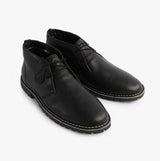 Popps COOPER Mens Desert Boots Black