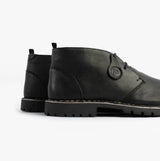 Popps COOPER Mens Desert Boots Black