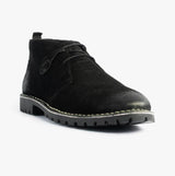 Popps COOPER Mens Desert Boots Black
