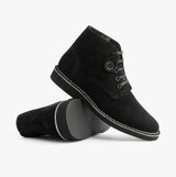 Popps RANGER Mens Desert Boots Black