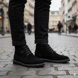 Popps RANGER Mens Desert Boots Black