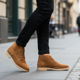 Popps RANGER Mens Desert Boots Cognac