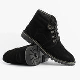 Popps TROOPER Mens Desert Boots Black