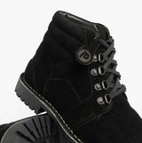 Popps TROOPER Mens Desert Boots Black
