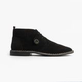 Popps VESPA Unisex Desert Boots Black