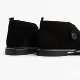 Popps VESPA Unisex Desert Boots Black