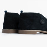 Popps VESPA Unisex Desert Boots Navy