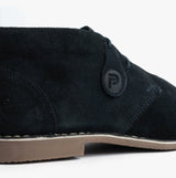Popps VESPA Unisex Desert Boots Navy