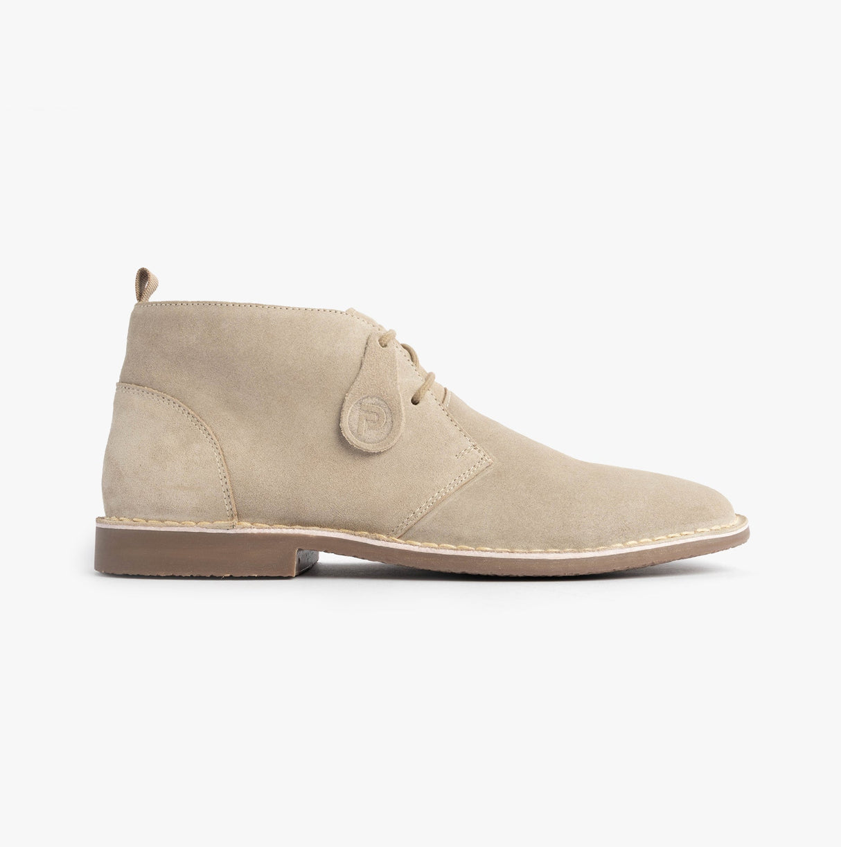 Popps VESPA Unisex Desert Boots Sand