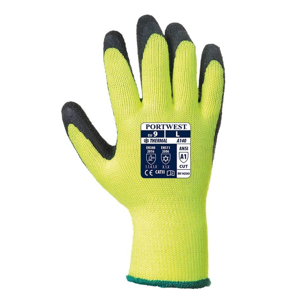 Portwest A140 - Thermal Grip Glove - Latex