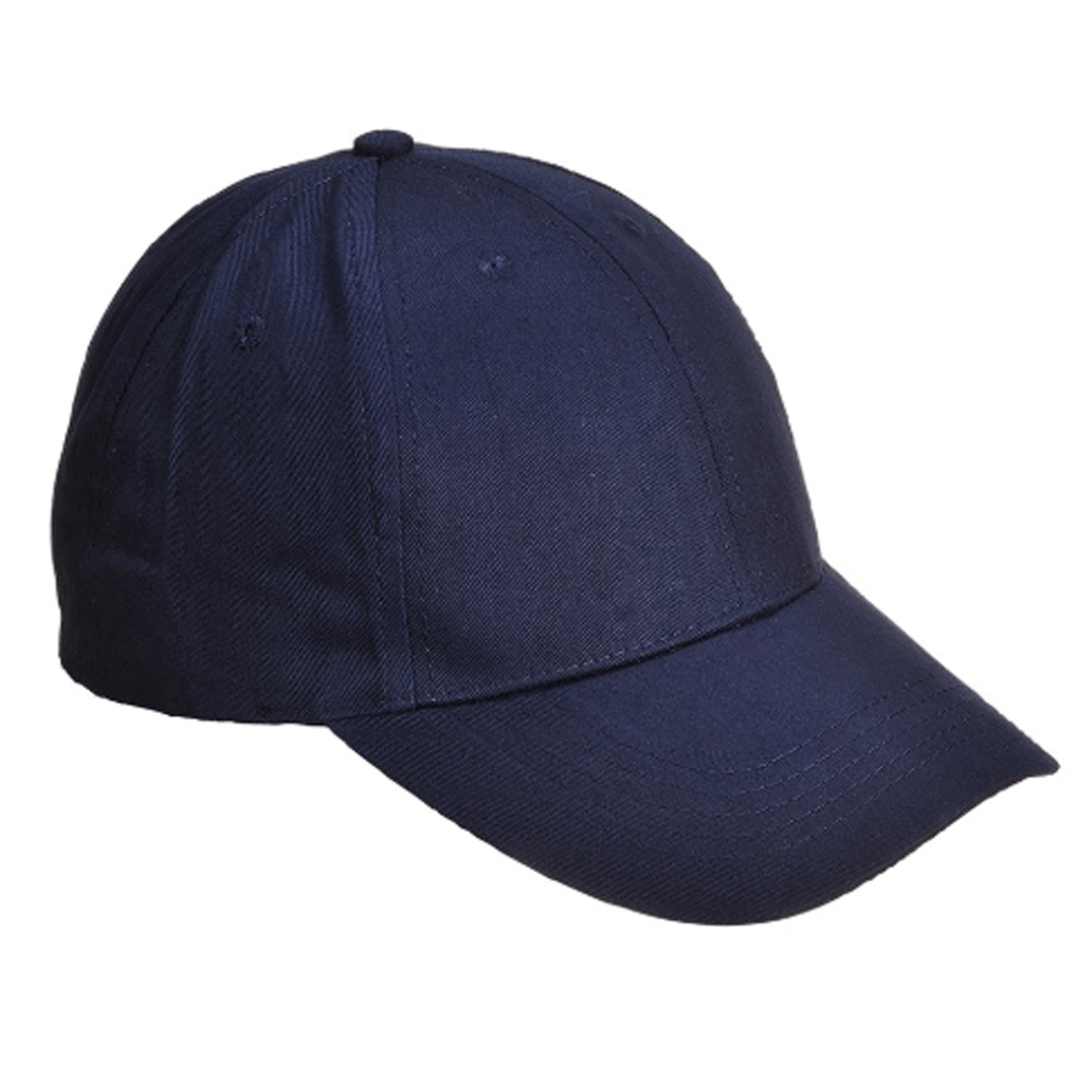 Portwest B010 Six Panel Baseball Cap Hat Various Colours