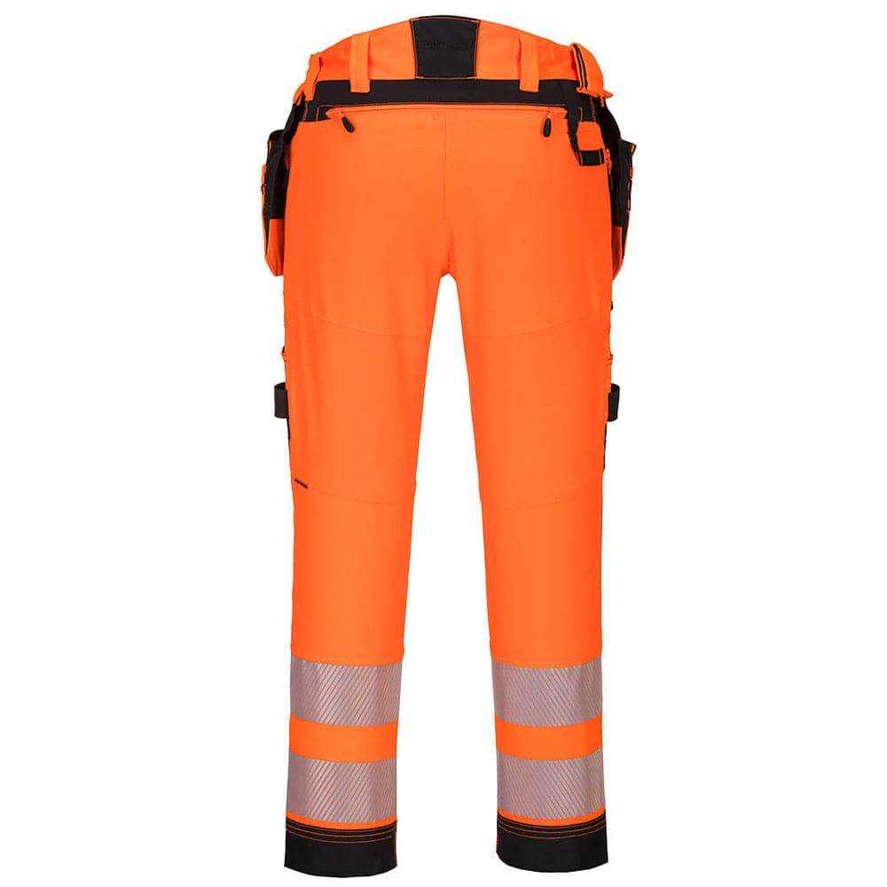 Portwest DX442 4-Way Stretch Hi-Vis Detachable Holster Pocket Trouser
