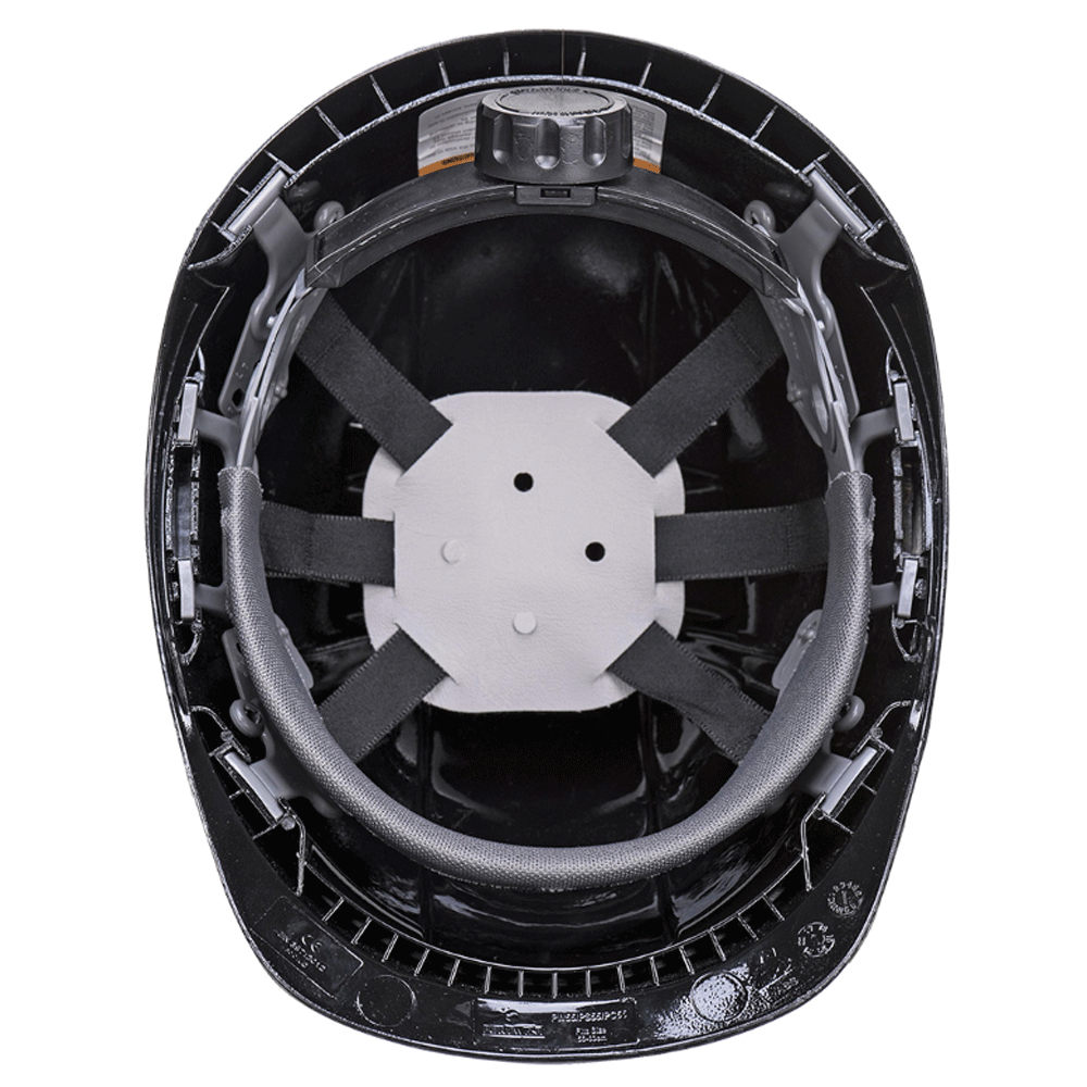 Portwest PC55 Endurance Carbon Effect Hard Hat Helmet