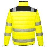 Portwest PW371 PW3 Water Resistant Hi-Vis Baffle Work Jacket Various Colours