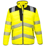 Portwest PW371 PW3 Water Resistant Hi-Vis Baffle Work Jacket Various Colours