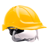 Portwest PW55 Endurance Visor Hard Hat Helmet Various Colours