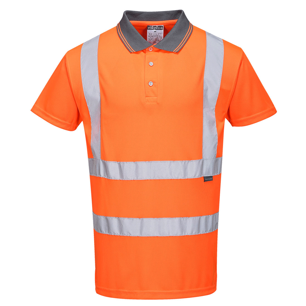 Portwest RT22 Hi-Vis Work Polo Shirt