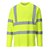 Portwest S278 - Hi-Vis Long Sleeved T-Shirt