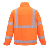 Portwest S428 Hi-Vis Softshell 3 in 1 Water Resistant Jacket Gilet Detachable Sleeves