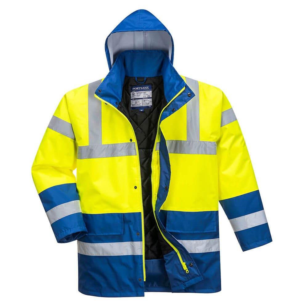 Portwest S466 Hi-Vis Contrast Waterproof Traffic Jacket