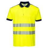 Portwest T180 PW3 Hi-Vis Short Sleeve Polo Shirt Various Colours
