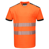 Portwest T181 PW3 Hi-Vis Short Sleeve Work T-Shirt Various Colours