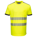 Portwest T181 PW3 Hi-Vis Short Sleeve Work T-Shirt Various Colours