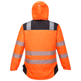 Portwest T400 PW3 Waterproof Hi-Vis Winter Work Jacket