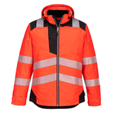 Portwest T400 PW3 Waterproof Hi-Vis Winter Work Jacket
