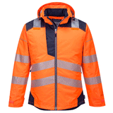Portwest T400 PW3 Waterproof Hi-Vis Winter Work Jacket