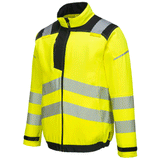 Portwest T500 PW3 Hi-Vis Work Jacket Yellow/Black Medium