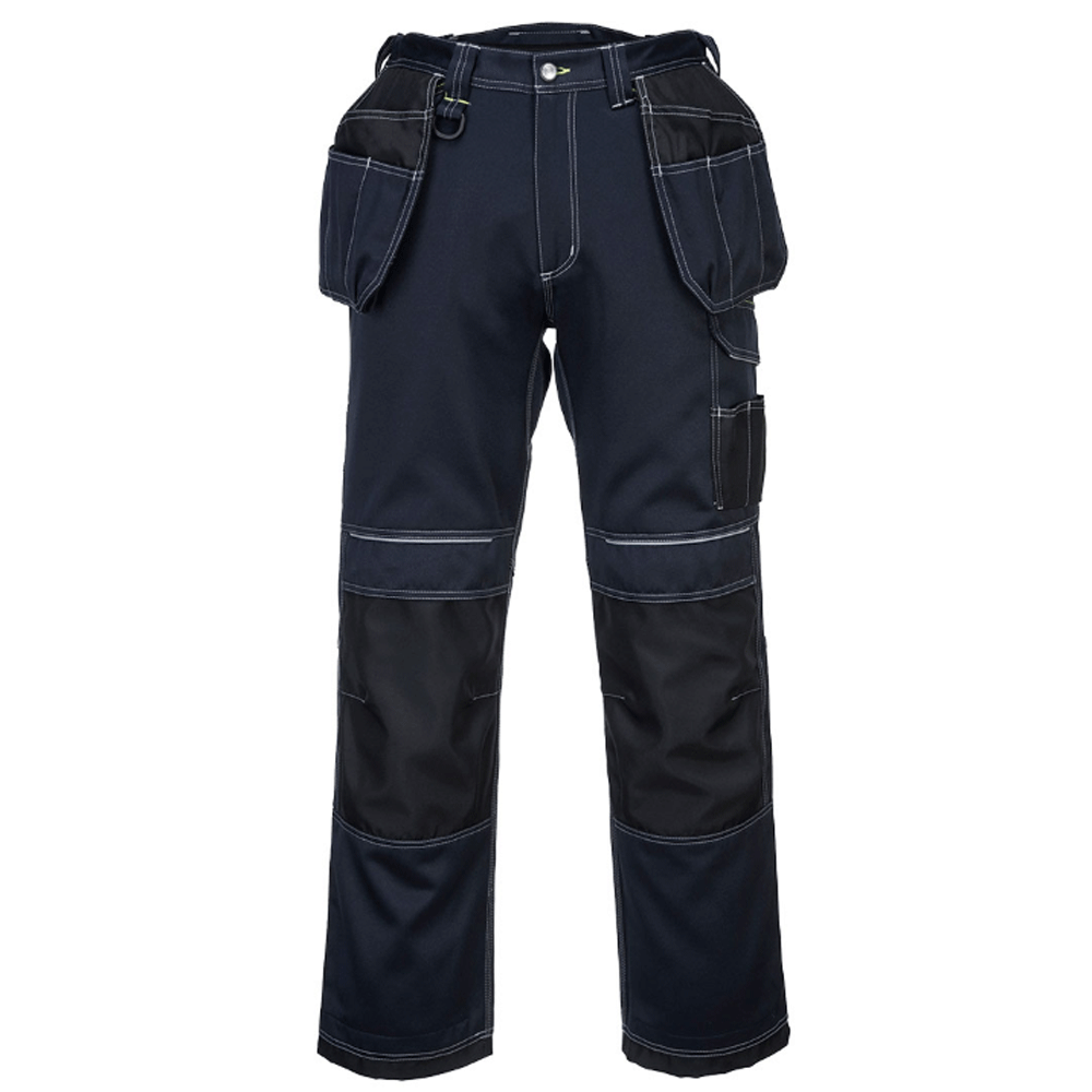Portwest T602 PW3 Holster Pocket Kneepad Work Trousers Various Colours