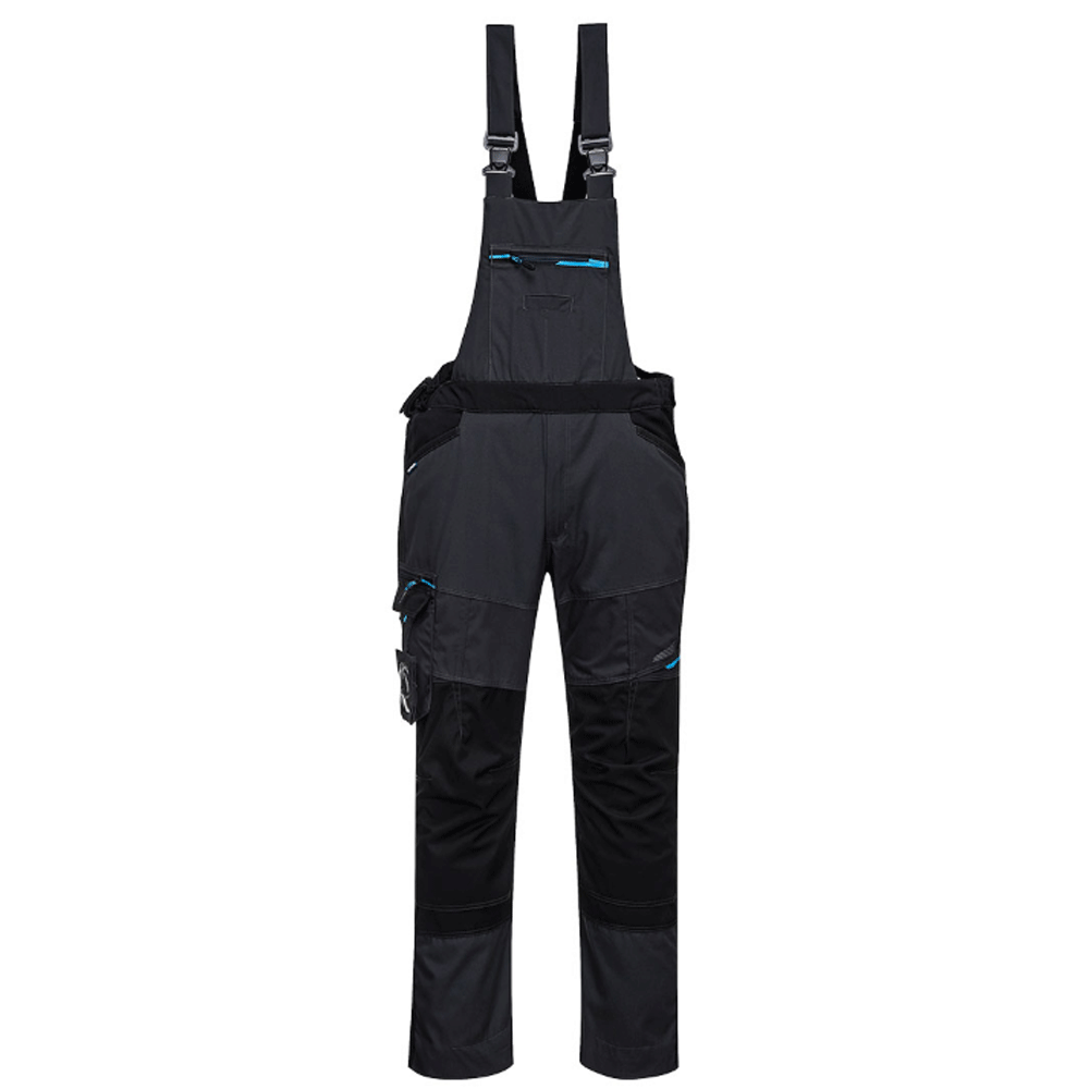 Portwest T704 WX3 Kneepad Work Bib and Brace Various Colours