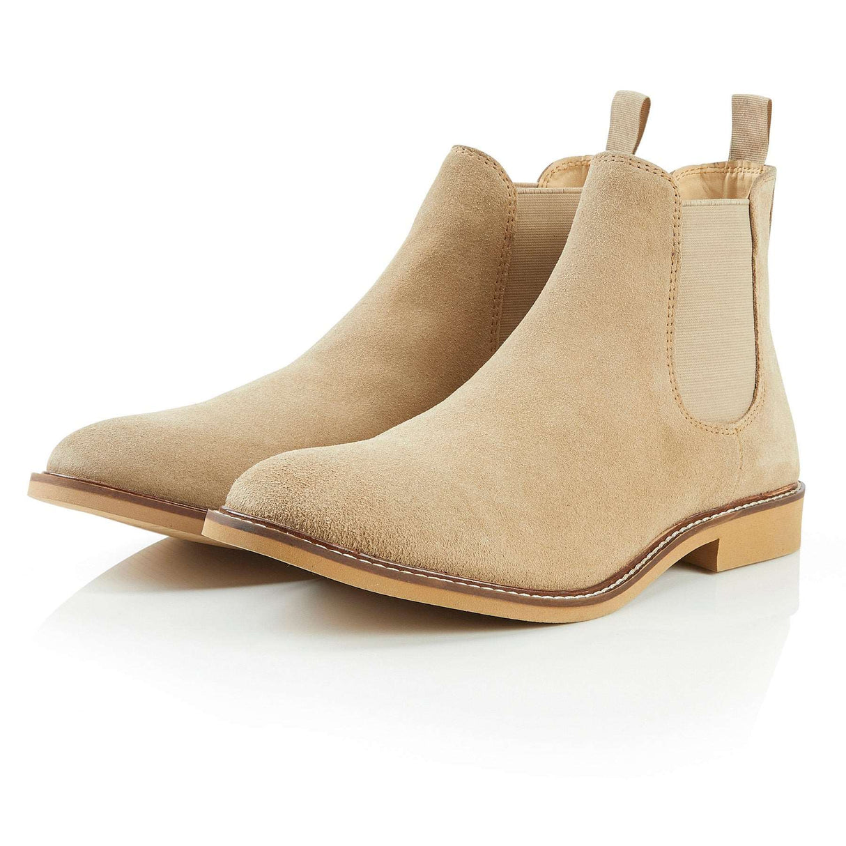 Silver Street London SAN DIEGO Mens Boots Beige