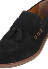 Silver Street London CHARLESTON Mens Loafers Black