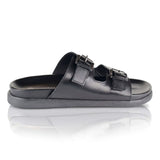 Silver Street London SAN ANTONIO Mens Sandals Black