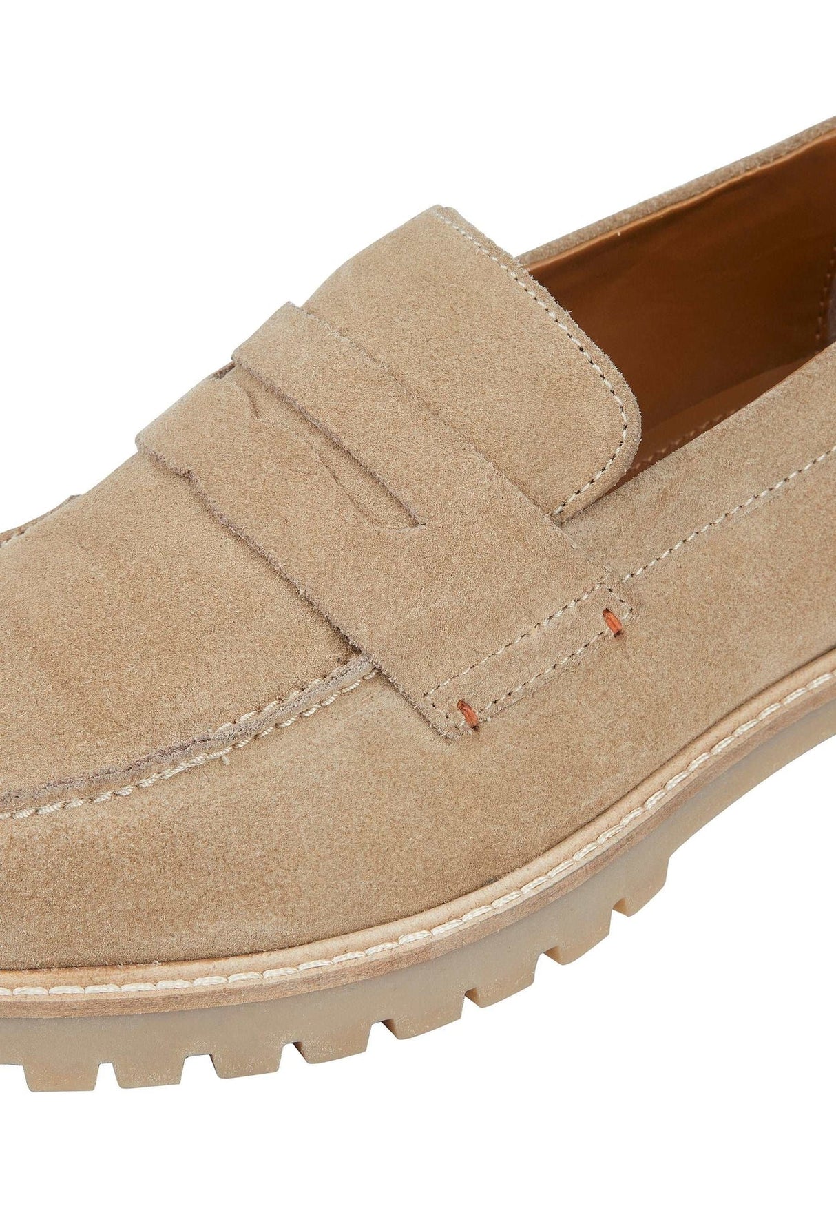 Silver Street London LOUSIVILLE Mens Loafers Beige