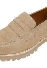 Silver Street London LOUSIVILLE Mens Loafers Beige