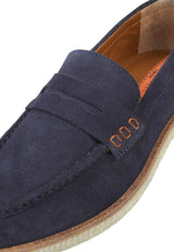 Silver Street London MORGAN Mens Loafers Blue