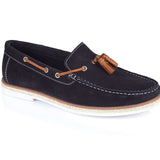 Silver Street London MILFORD Mens Loafers Navy