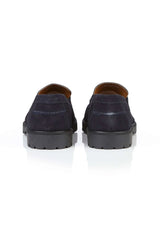 Silver Street London LOUSIVILLE Mens Loafers Blue