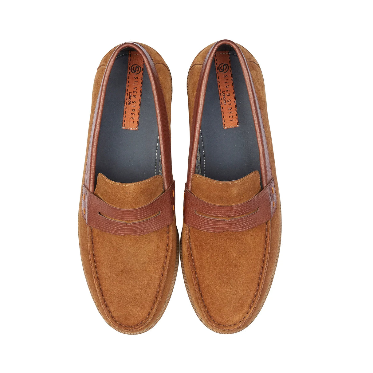 Silver Street London ANCONA Mens Loafers Brown