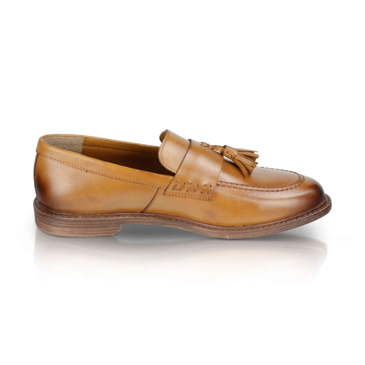 Silver Street London CHARLESTON Mens Loafers Tan