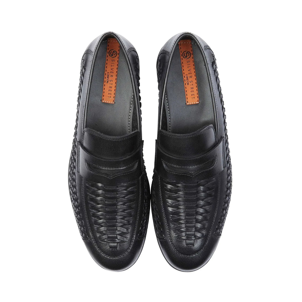 Silver Street London PERTH Mens Loafers Black