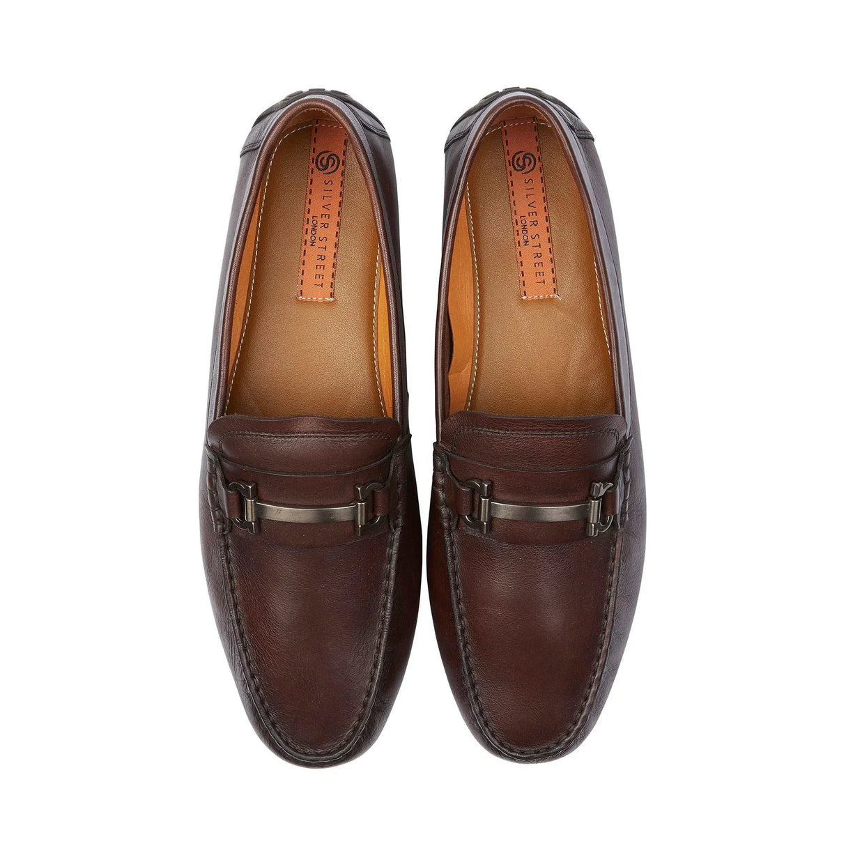 Silver Street London AUSTIN Mens Loafers Brown